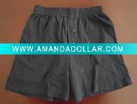 men's black boxer