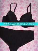 Chinlon Black Underwear