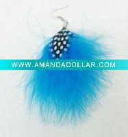 True Colors Feather Earrings