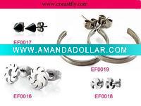 Wholesale 316L stainless steel earring