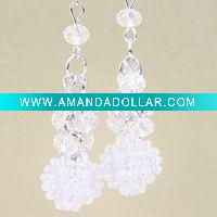 Wholesale Crystal earrings/fashion earrings/interchangeable earrings