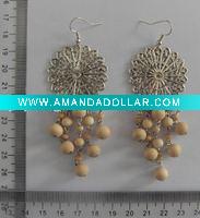 Wood Earring