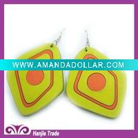 Wholesale Lastest Fashion Wood Earring