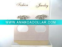 Wholesale rhinestone fashion earring, fashion jewelry