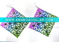 charm pendant earring