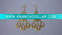 Electroplating earrings
