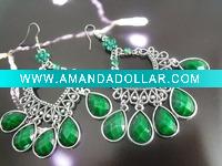 Wholesale charm earring/charm jewelry earring/charm crystal earring