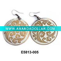 Brass earring