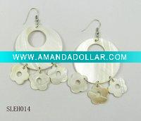 shell flower earring