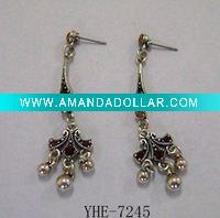 Wholesale earring jewelry / hot sell earring / bead earring /stainless steel earring( YHE-7245 )