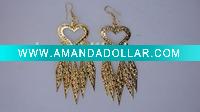 Electroplating earrings