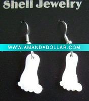 natural shell earrings
