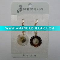 Wholesale fashion style natural shell earrings