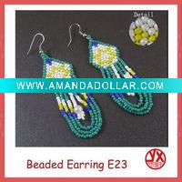 Wholesale beaded chandelier fashion earring