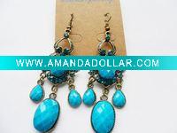 Wholesale Fashion rhinestone alloy earring