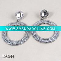 Wholesale crystal fashion earrings