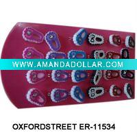 Wholesale fashion plastic earring ER-11534