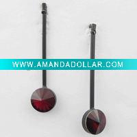 Fashionable siam earring