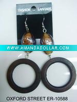 Wholesale wood earring charming young earring popular with girls and women