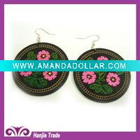 Wholesale Lastest Fashion Wood Earring