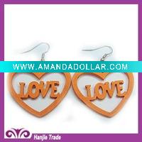 Wholesale Lastest Fashion Wood Earring