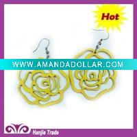 Wholesale Lastest Fashion Wood Earring