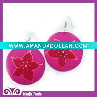 Wholesale Lastest Fashion Wood Earring