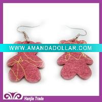 Wholesale Lastest Fashion Wood Earring