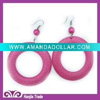 Wholesale Lastest Fashion Wood Earring