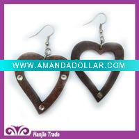 Wholesale Lastest Fashion Wood Earring