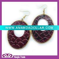 Wholesale Lastest Fashion Wood Earring