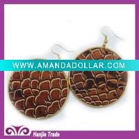 Wholesale Lastest Fashion Wood Earring