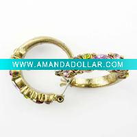 Fashion multi hoop earring