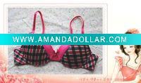 Wholesale Fashion Red Sexy Criss-cross Printing Female Lingerie