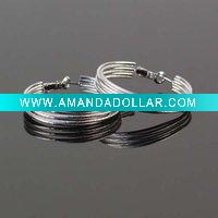 Wholesale 2011 new style three hoops earring