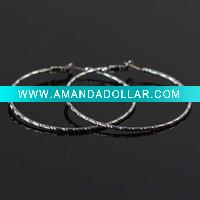 hot selling shining hoop earring