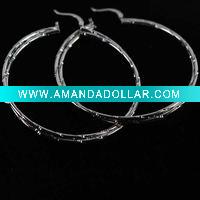 Wholesale 2011 newest design double hoop earrings