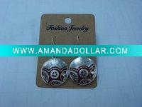 Wholesale new arrival 50dozens ancients silver oil drip dangle earrings wholesale
