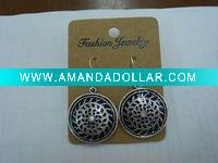 Wholesale new arrival 50dozens ancients silver oil drip dangle earrings wholesale