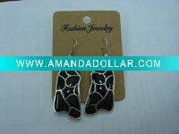 Wholesale new arrival 50dozens ancients silver oil drip dangle earrings wholesale