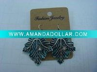 Wholesale new arrival 50dozens ancients silver oil drip dangle earrings wholesale