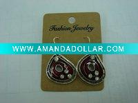 Wholesale new arrival 50dozens ancients silver oil drip dangle earrings wholesale