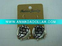 Wholesale new arrival 50dozens ancients silver oil drip dangle earrings wholesale