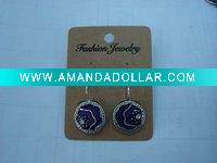 Wholesale new arrival 50dozens ancients silver oil drip dangle earrings wholesale