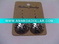 Wholesale new arrival 50dozens ancients silver oil drip dangle earrings wholesale