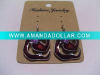 Wholesale new arrival 50dozens ancients silver oil drip dangle earrings wholesale