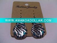 Wholesale new arrival 50dozens ancients silver oil drip dangle earrings wholesale