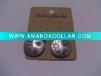 Wholesale new arrival 50dozens ancients silver oil drip dangle earrings wholesale