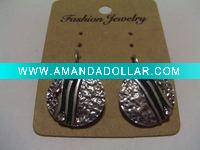 Wholesale new arrival 50dozens ancients silver oil drip dangle earrings wholesale