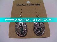 Wholesale new arrival 50dozens ancients silver oil drip dangle earrings wholesale